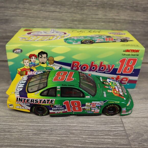 Bobby Labonte "BANK" #18 Interstate Batteries / Nascar Racers 1999 1/24 Action - Picture 1 of 12